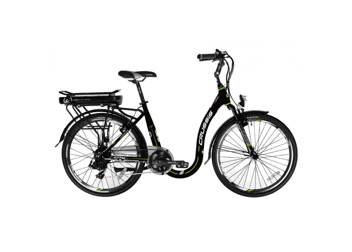 Электрический мужской городской велосипед Low Frame Tube Crussis e-City 2.5 увеличить