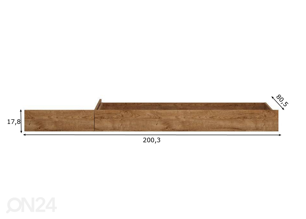 Ящик кроватный Fribo 140/160 cm увеличить размеры