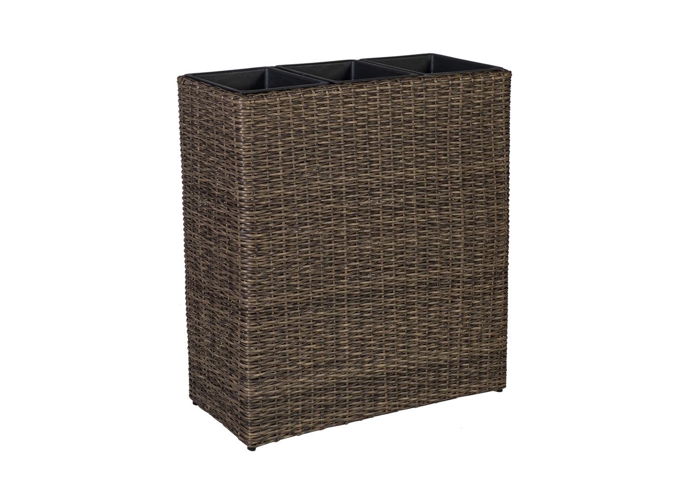 Kukkaruukku WICKER 77x22xh80 cm