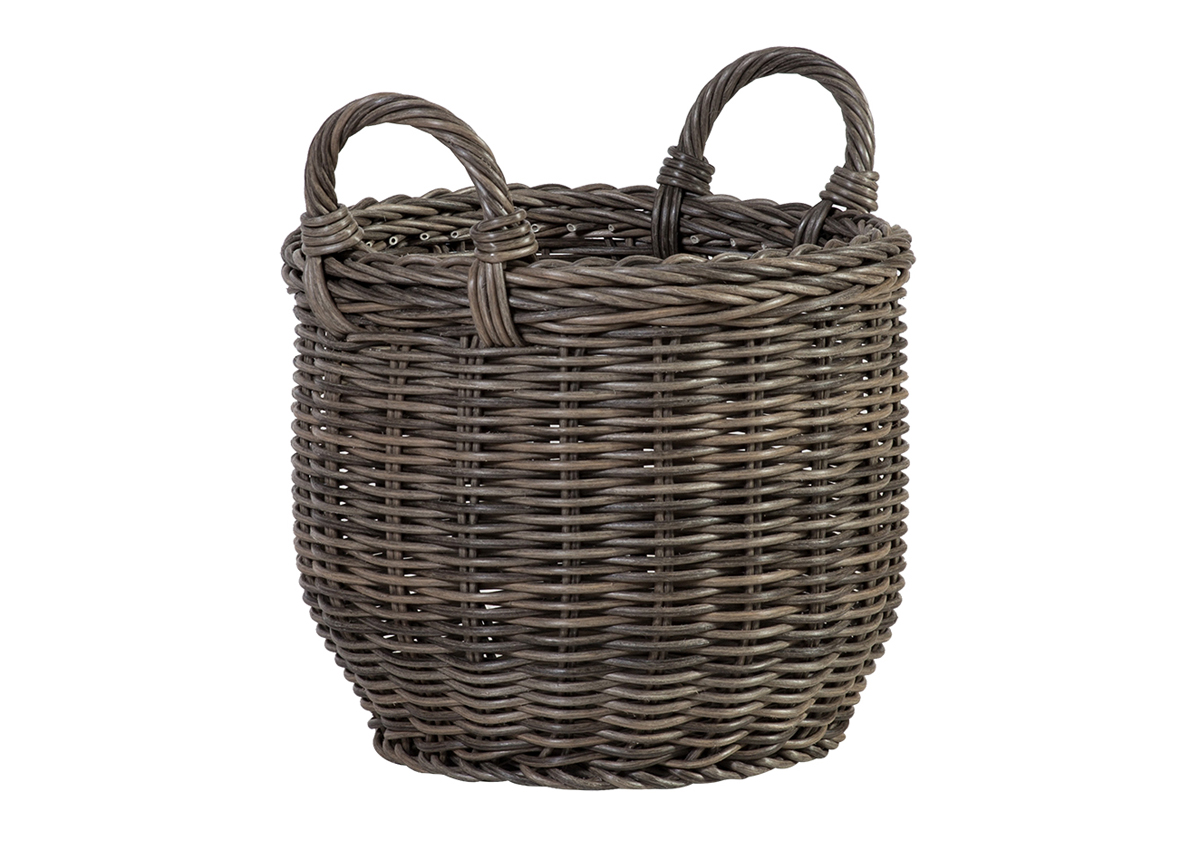 Kori WICKER sangoilla Ø34xh26/34 cm