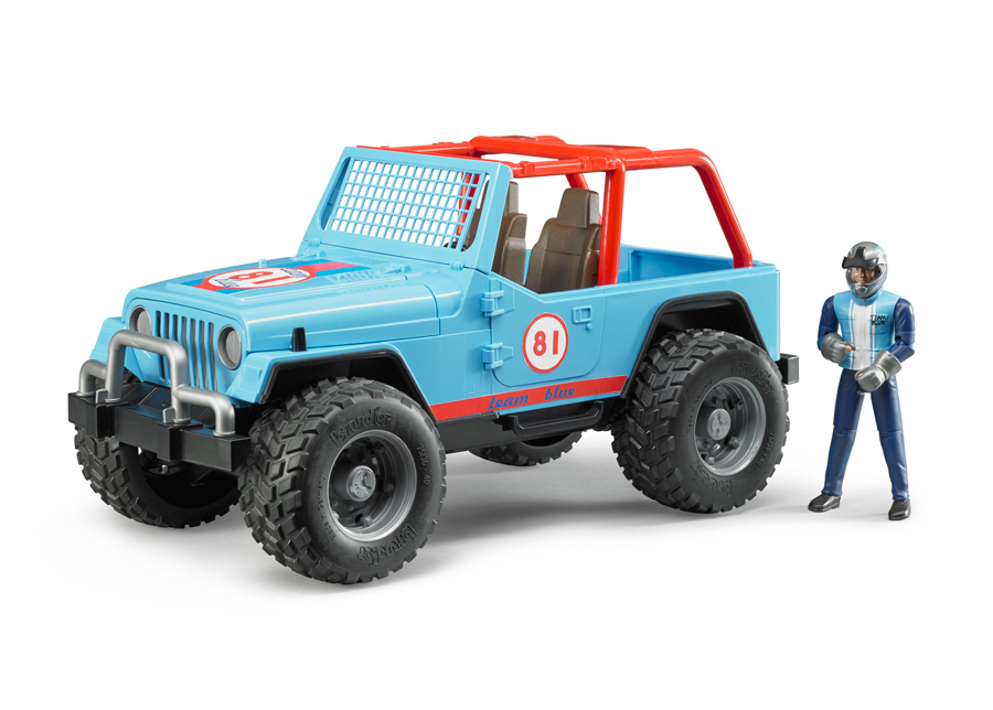 JEEP kilpa-auto 1:16 BRUDER