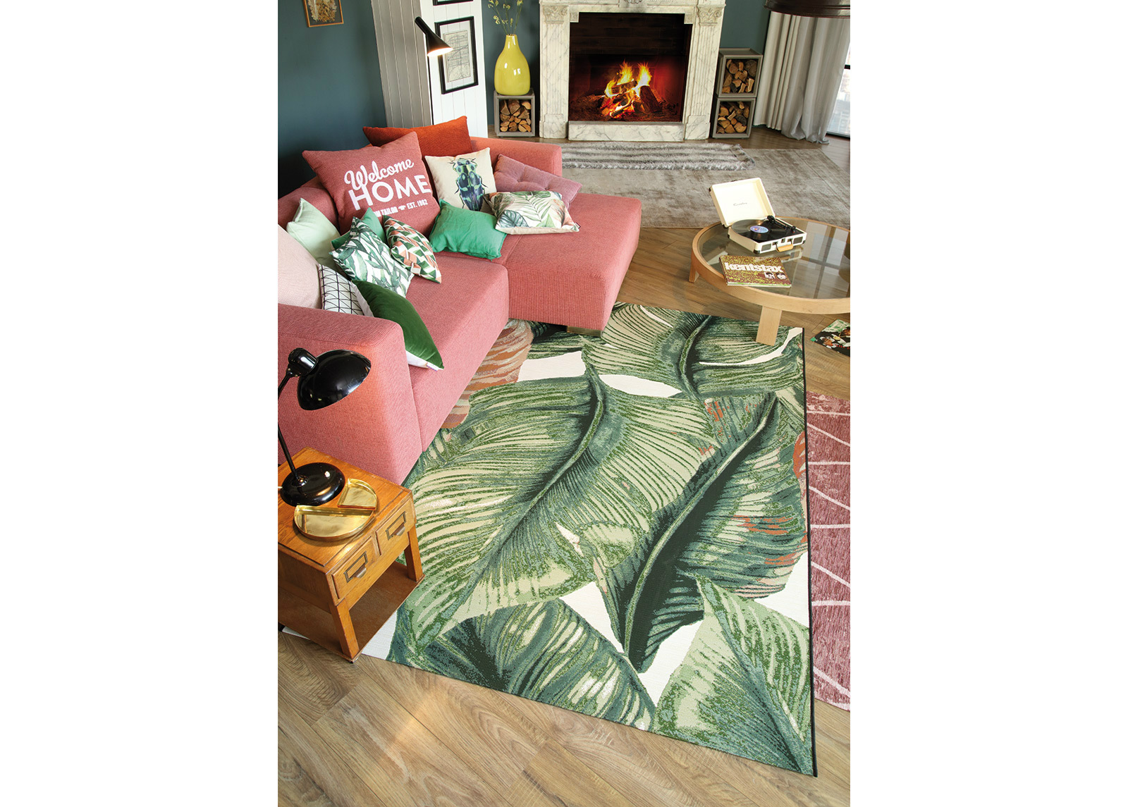 Matto GARDEN LEAF 70x120cm