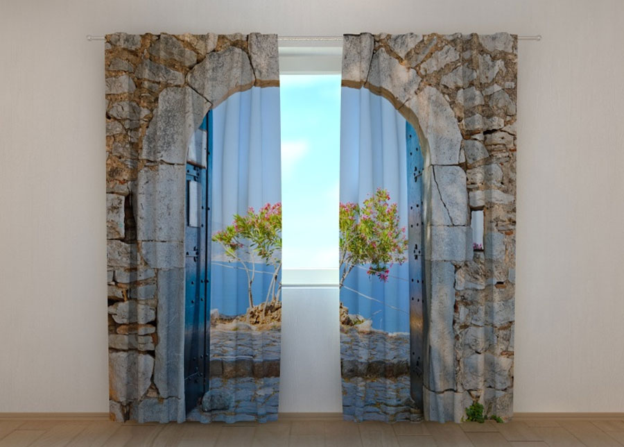 Pimennysverho ARCHWAY TO THE SEA 240x220 cm