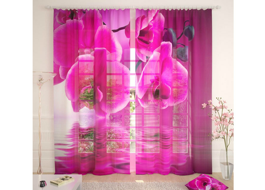 Tylliverho Pink Orchid on the Water 400x260 cm