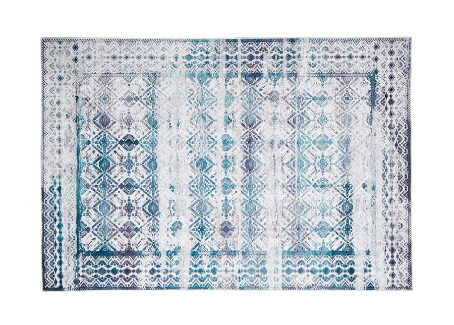 Matto KILIM IVORY AQUA