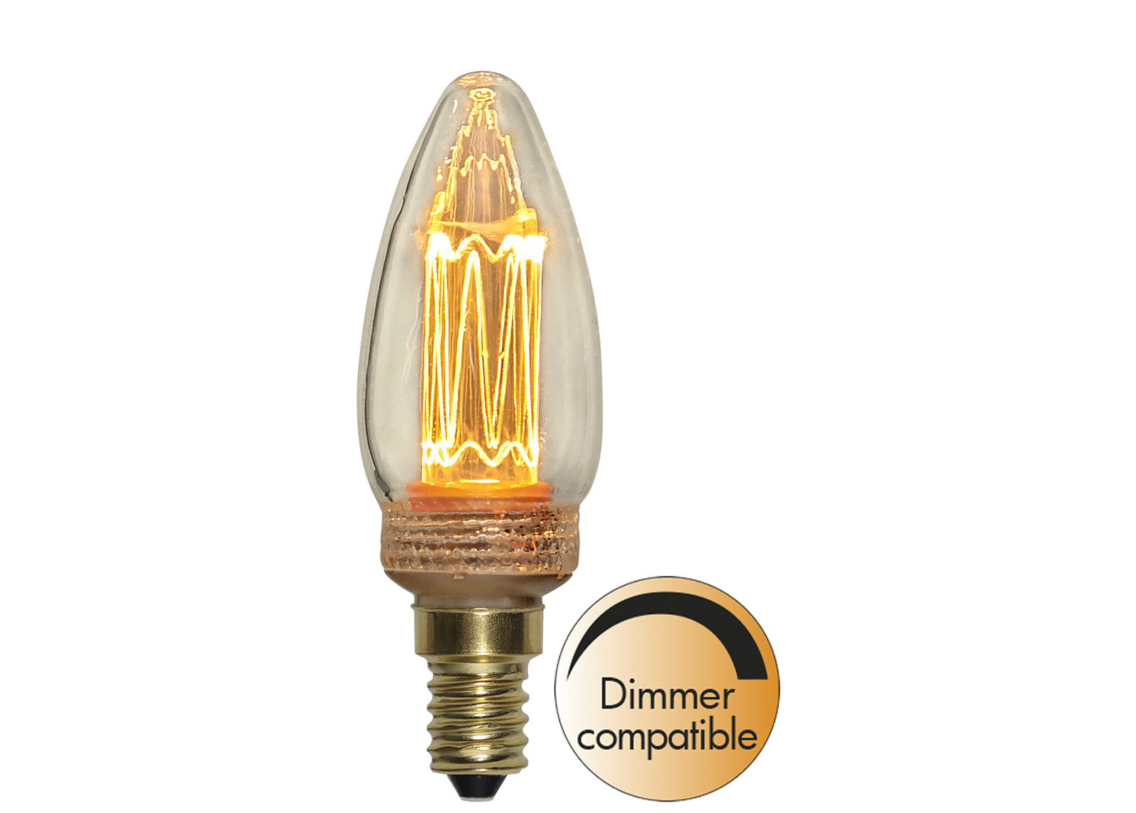 Dekoratiivinen LED lamppu E14 2,3 W