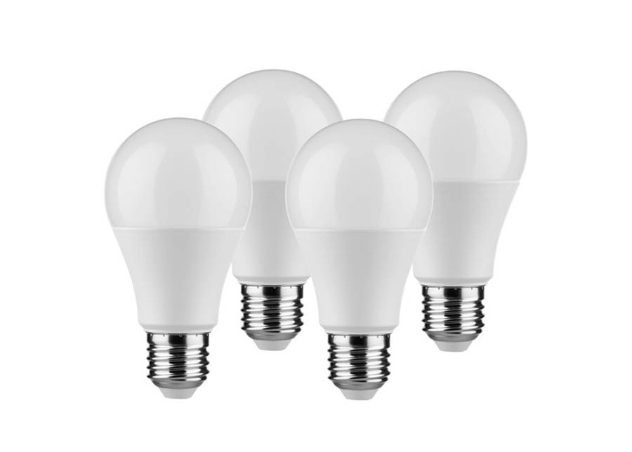 LED lamppu E27 9 W 4 kpl