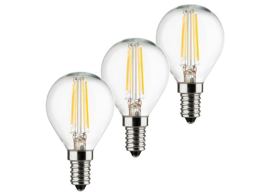 LED lamppu RETRO E14 4 W 3 kpl