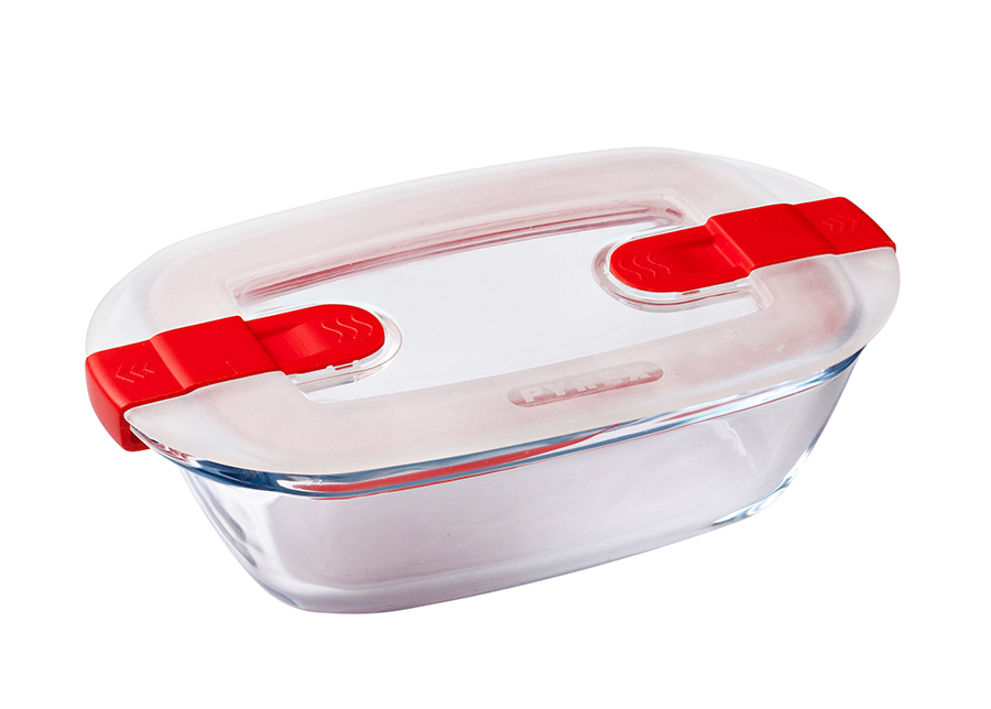 Ruoansäilytsrasia / uunivuoka PYREX COOK & HEAT 0,4 L