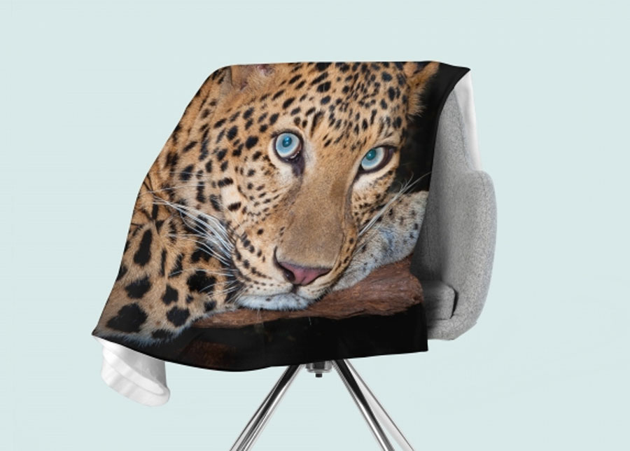 Torkkupeitto Cheetah Eyes 150x200 cm
