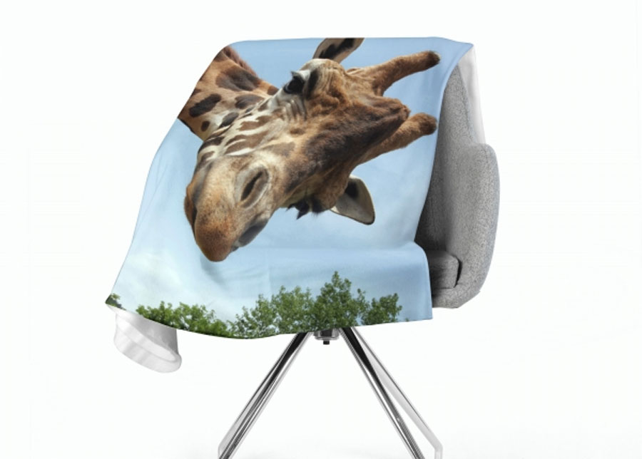 Torkkupeitto Giraffe 150x200 cm