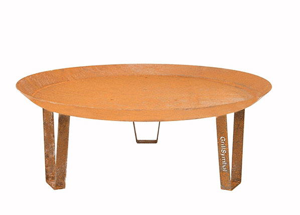 Ulkotulisija Cor-ten terästä GrillSymbol Elegante XL