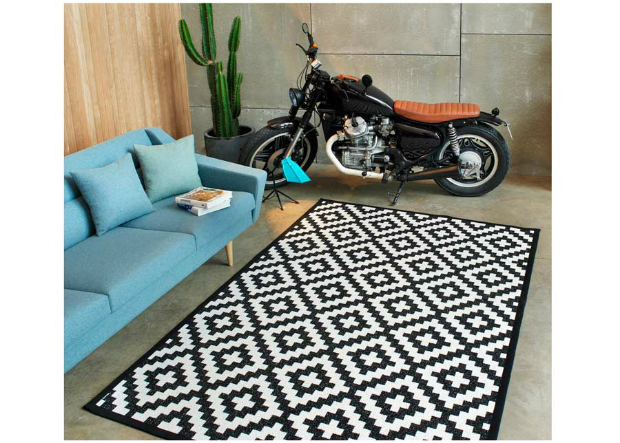 Narma smartWeave® matto Viki black 100x160 cm