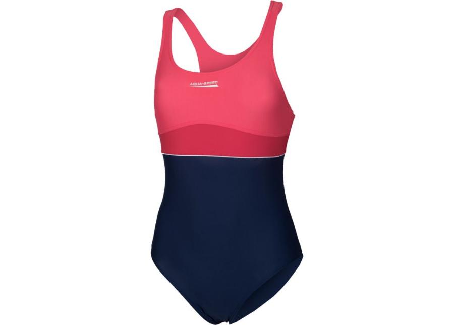 Lasten uimapuku Aqua-Speed EMILY Junior tummansininen-roosa
