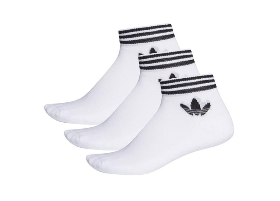 Miesten sukat adidas Originals Trefoil Ankle Socks 3 paria M EE1152