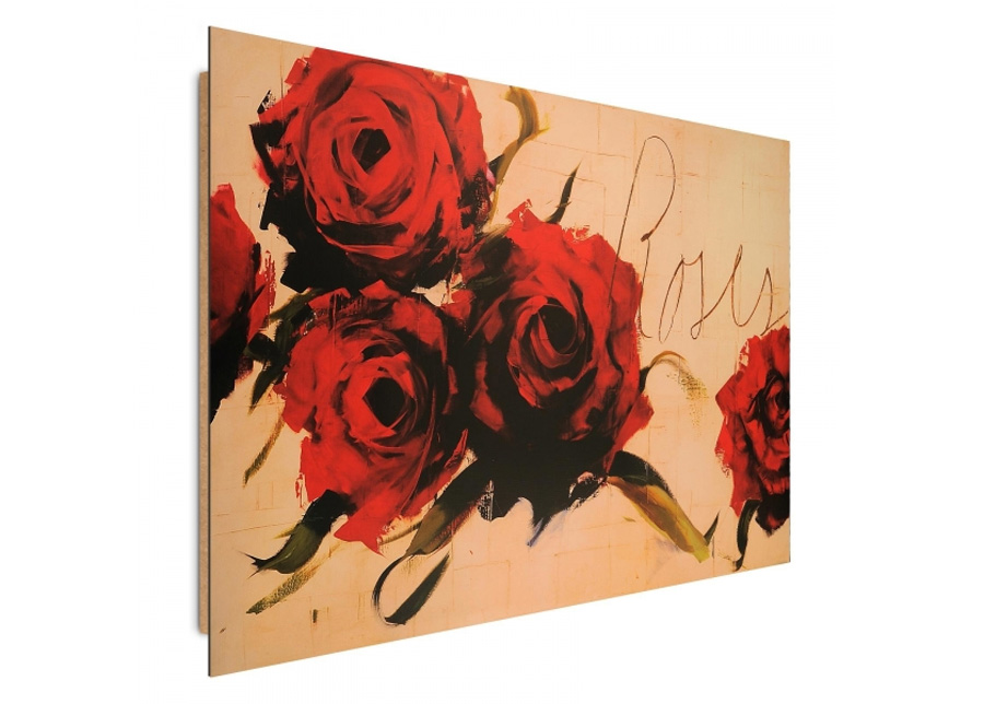 Taulu Painted Roses 3D 98x68 cm