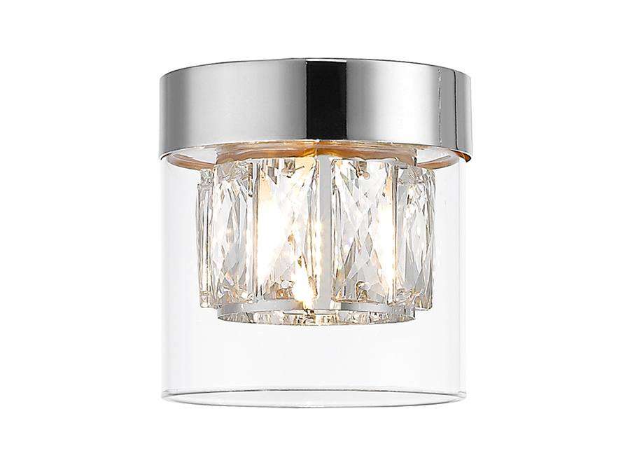 Kattovalaisin Gem Chrome Ø 11 cm