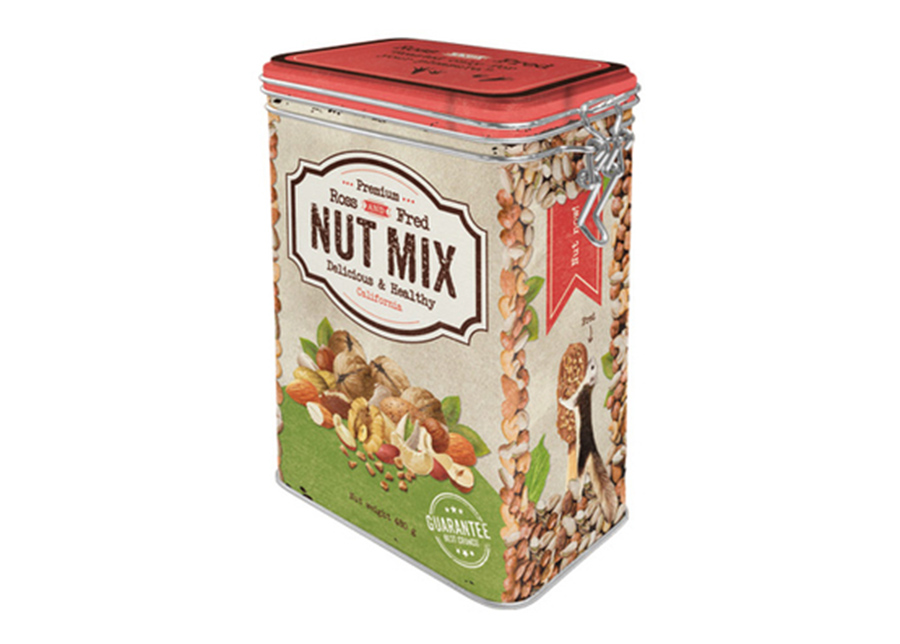 Peltipurkki Nut Mix 1,3 L