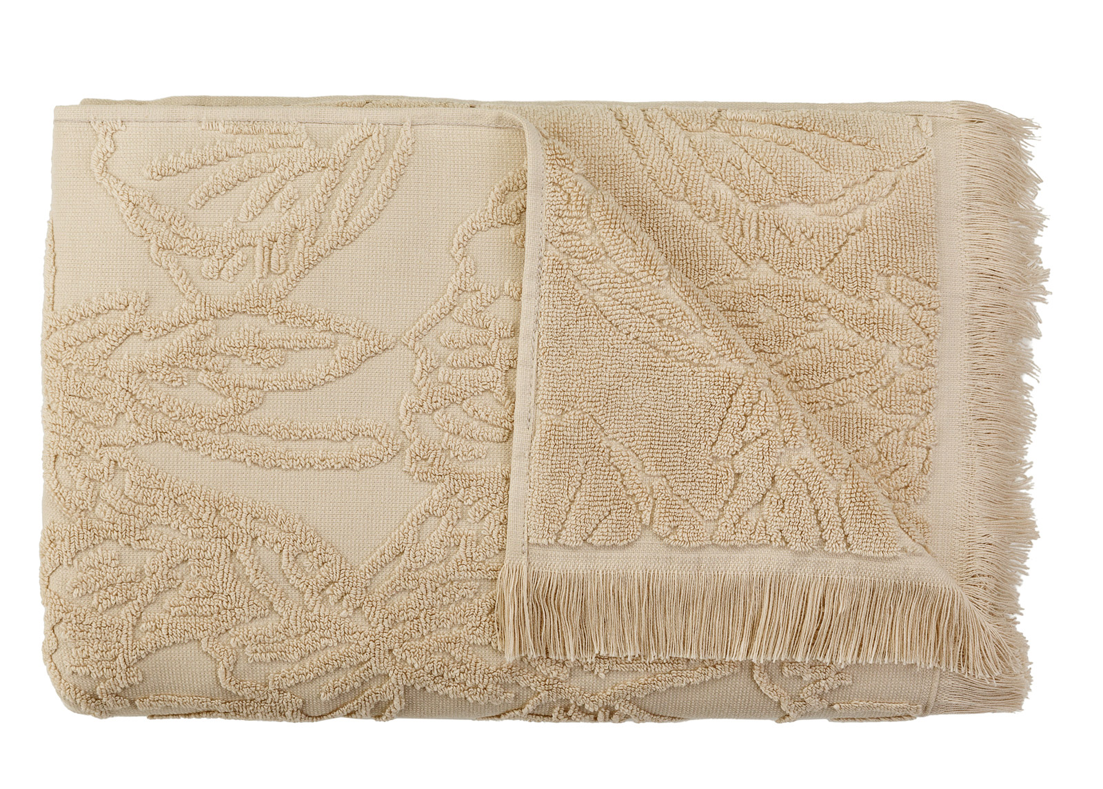 Froteepyyhe Blossom Blossom, beige 48x90 cm