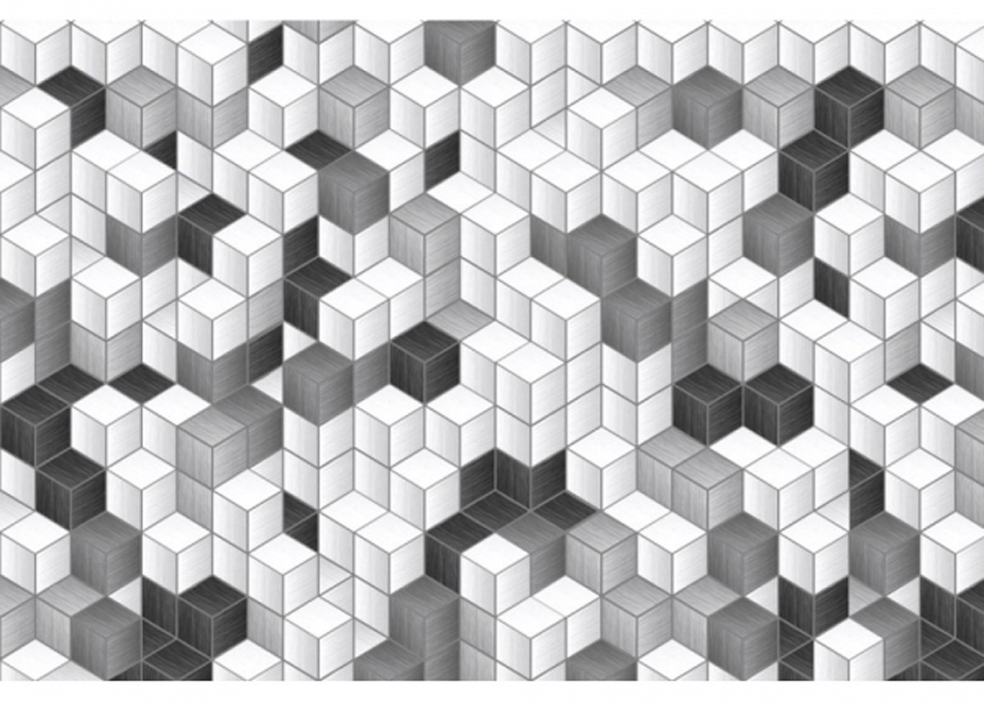 Non-woven kuvatapetti Cube blocks 225x250 cm