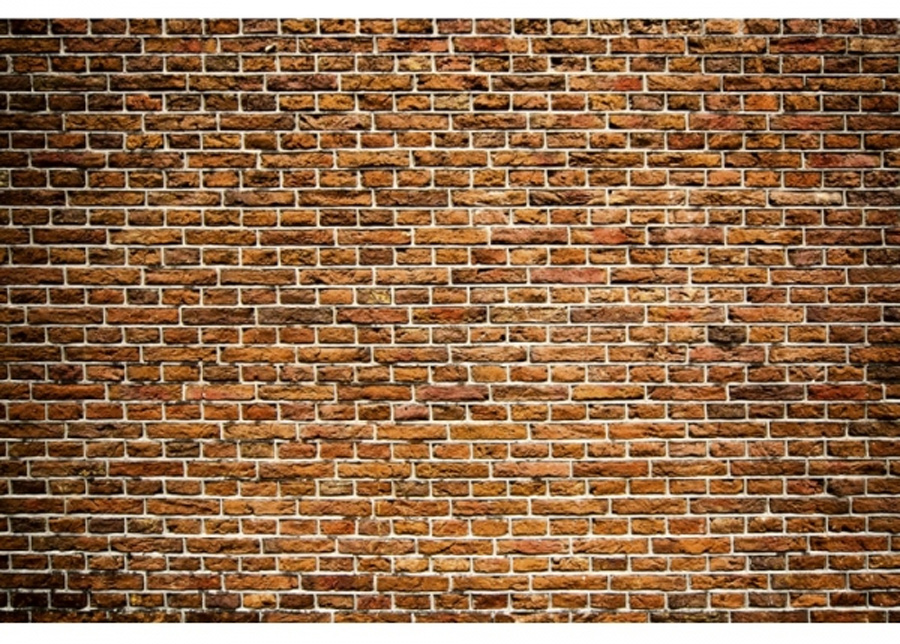 Fleece-kuvatapetti Old brick 225x250 cm