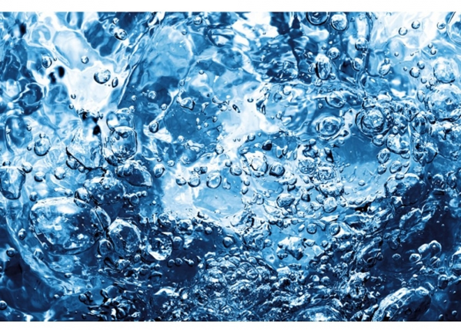 Fleece-kuvatapetti Sparkling water 375x250 cm
