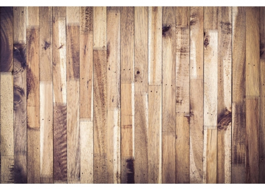 Non-woven kuvatapetti Timber wall 375x150 cm