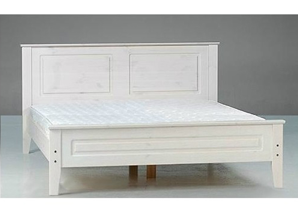 Sänky VANAMO 160x190 cm, korkea jalkopääty