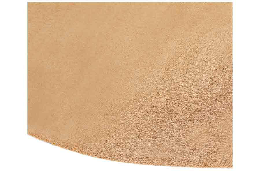 Narma velour matto Eden camel pyöreä Ø 133 cm