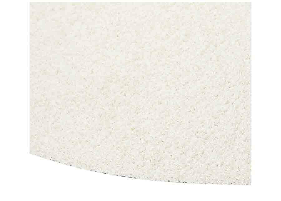 Narma pitkäkarvainen matto Spice valkoinen pyöreä Ø 133 cm
