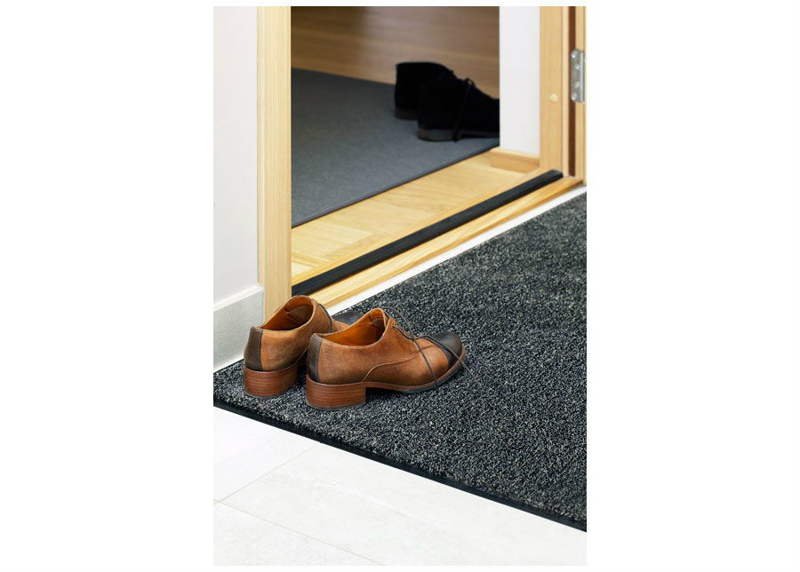 Narma kynnysmatto Bali, harmaa 60x80 cm