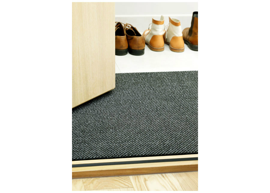 Narma kynnysmatto Crete, harmaa 60x80 cm