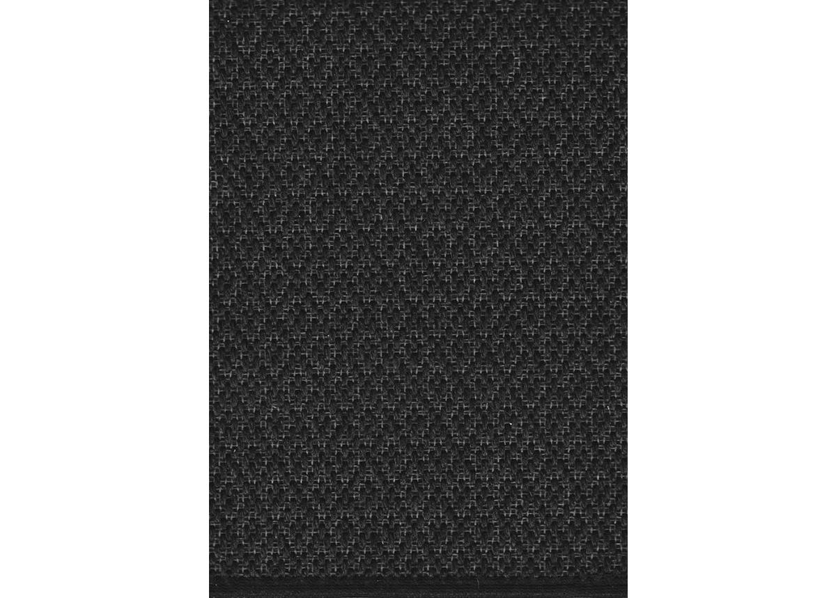 Narma sileäkudosmatto Bello™, musta 133x200 cm