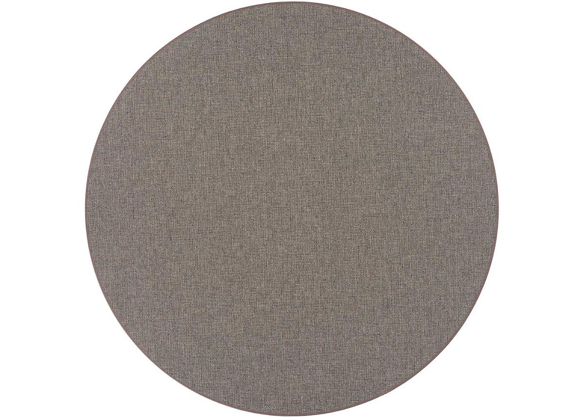 Narma sileäkudosmatto Limo™ brown pyöreä Ø 160 cm