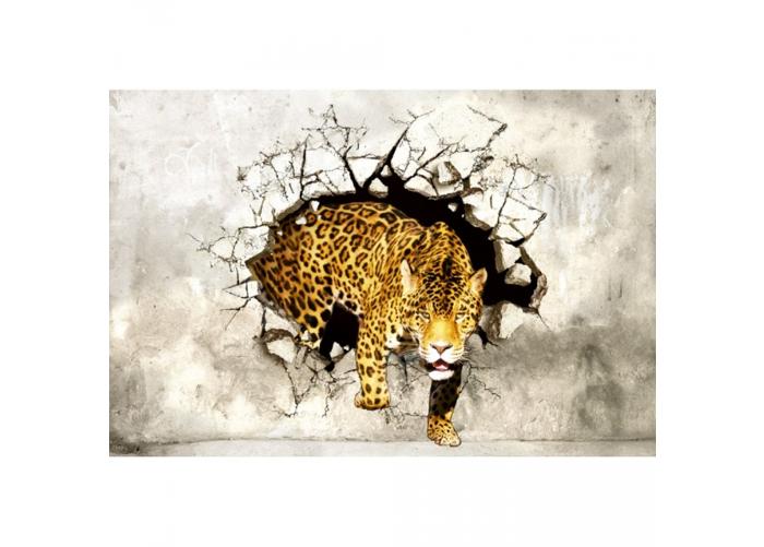 Non-woven kuvatapetti Hunting panther 375x250 cm