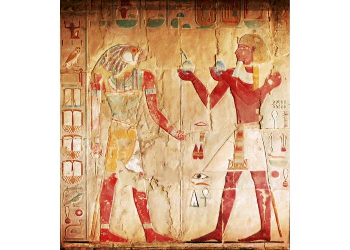 Fleece kuvatapetti Egypt painting 225x250 cm