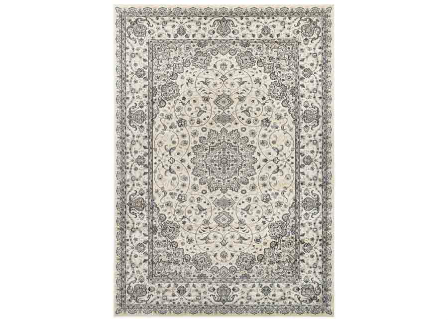 Narma viskoosimatto Fatima sand-blue 160x230 cm