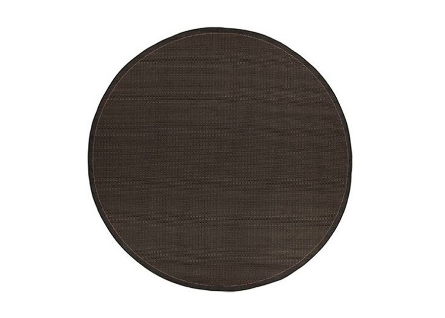 Pyöreä matto Tatami Black Ø 200 cm