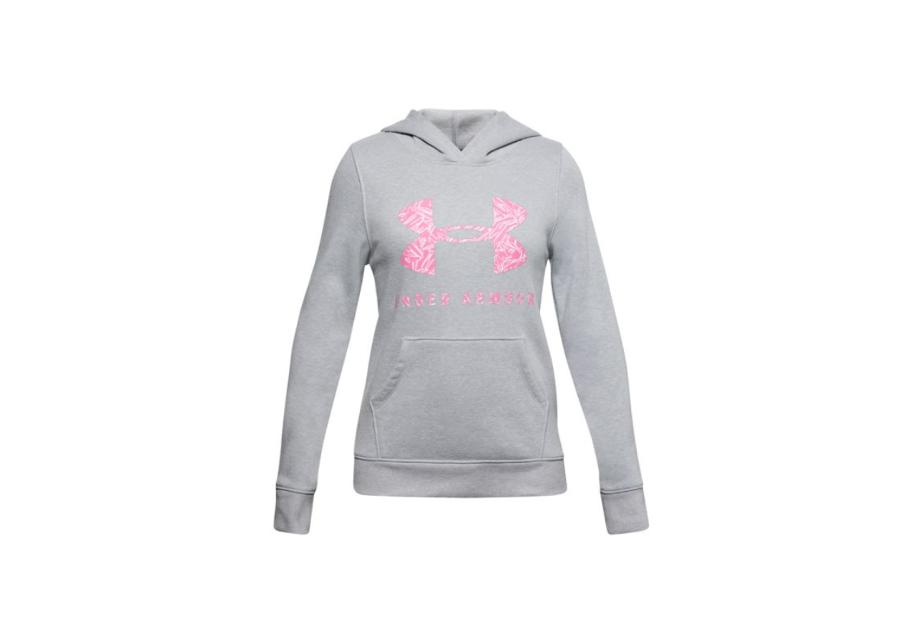 Lasten huppari Under Armour Rival Fleece Sportstyle Graphic Hoodie Junior 1343622-011