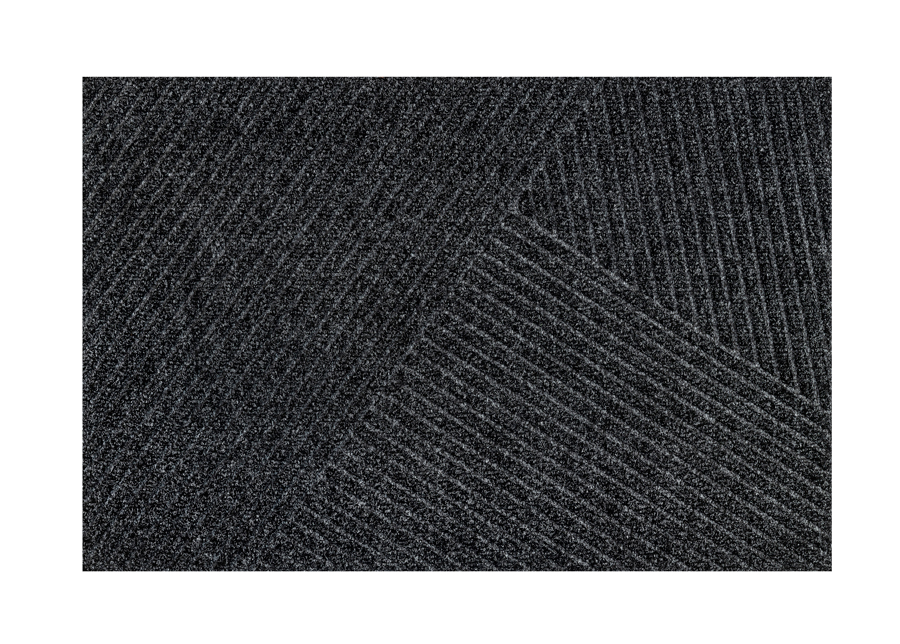 Ovimatto Dune Stripes dark grey 60x90 cm