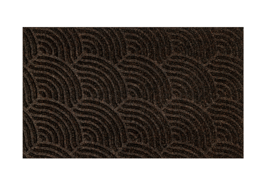 Ovimatto Dune Waves dark brown 45x75 cm