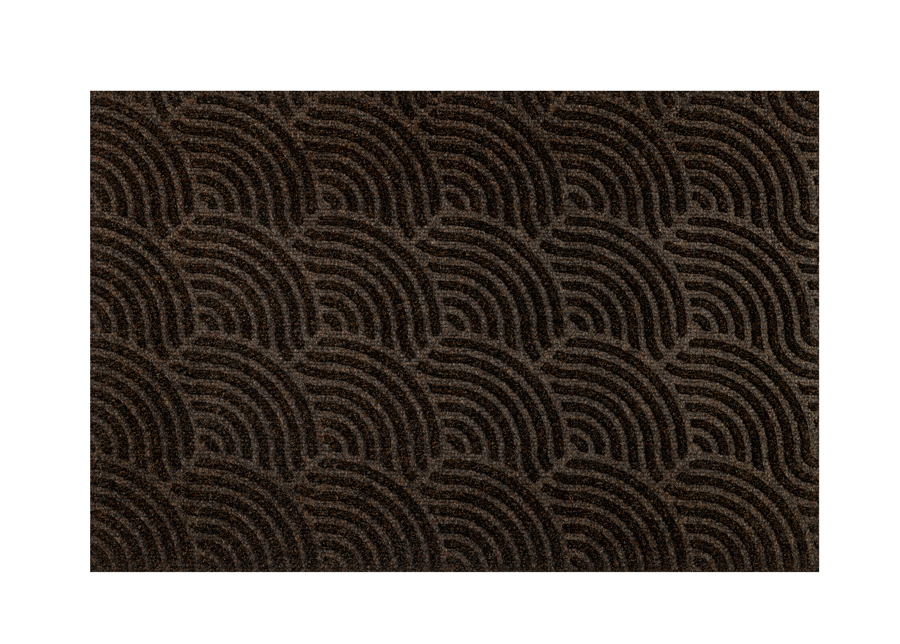 Ovimatto Dune Waves dark brown 60x90 cm