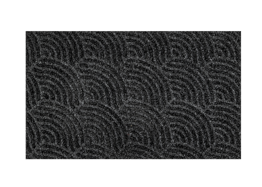 Ovimatto Dune Waves dark grey 45x75 cm