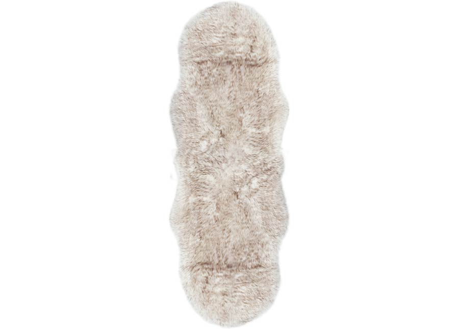 Narma Vegan Fur plyysimatto Dolly linen tip 60x160 cm