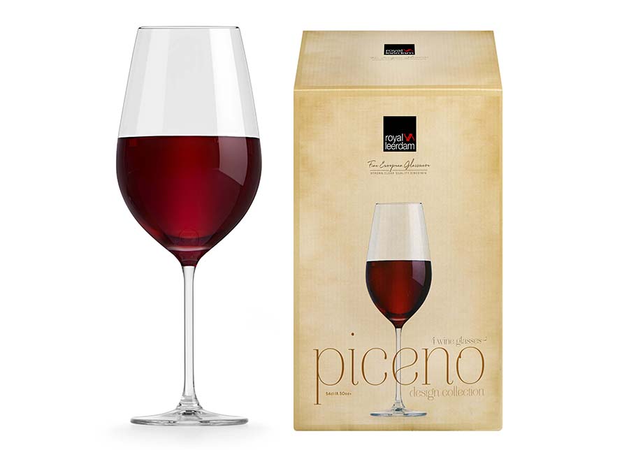 Viinilasi Piceno 54 cl, 4 kpl