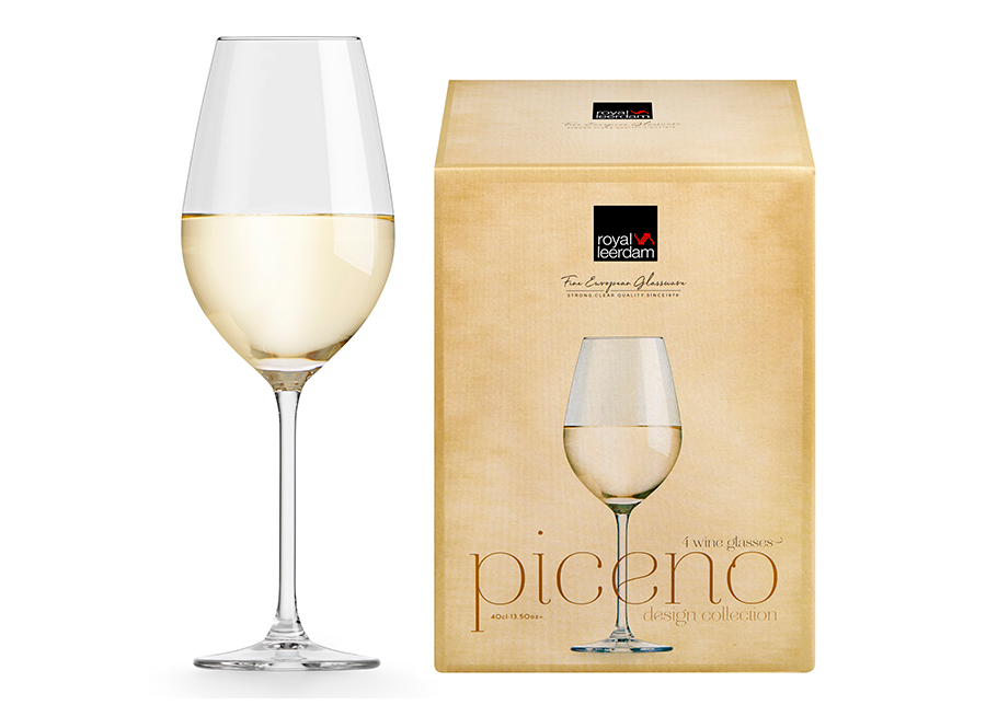 Viinilasi Piceno 40 cl, 4 kpl