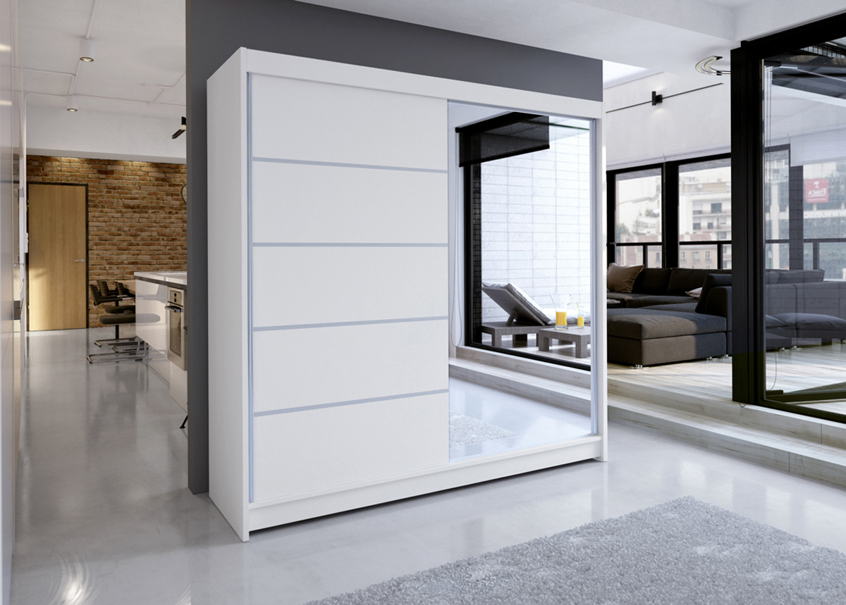 Liukuovikaappi Cabo 180 cm