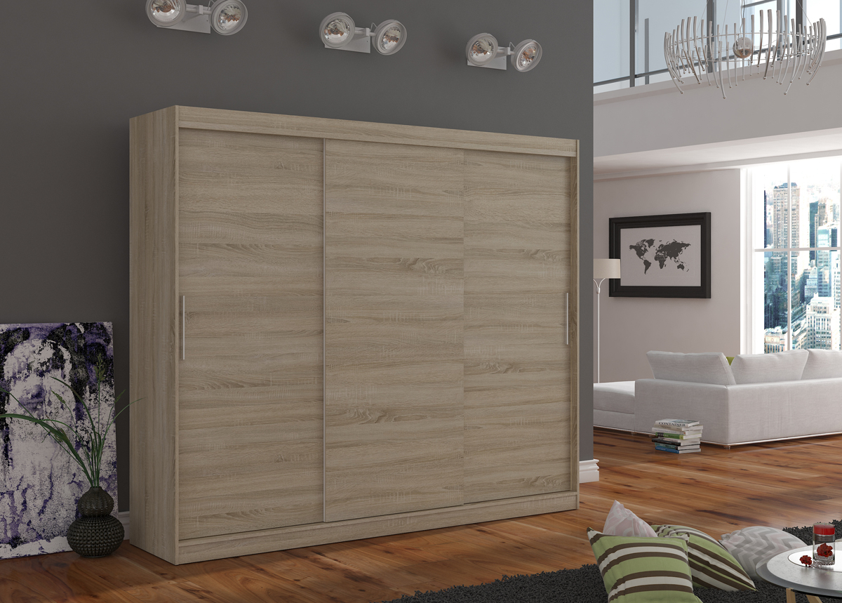 Liukuovikaappi Amanda 250 cm