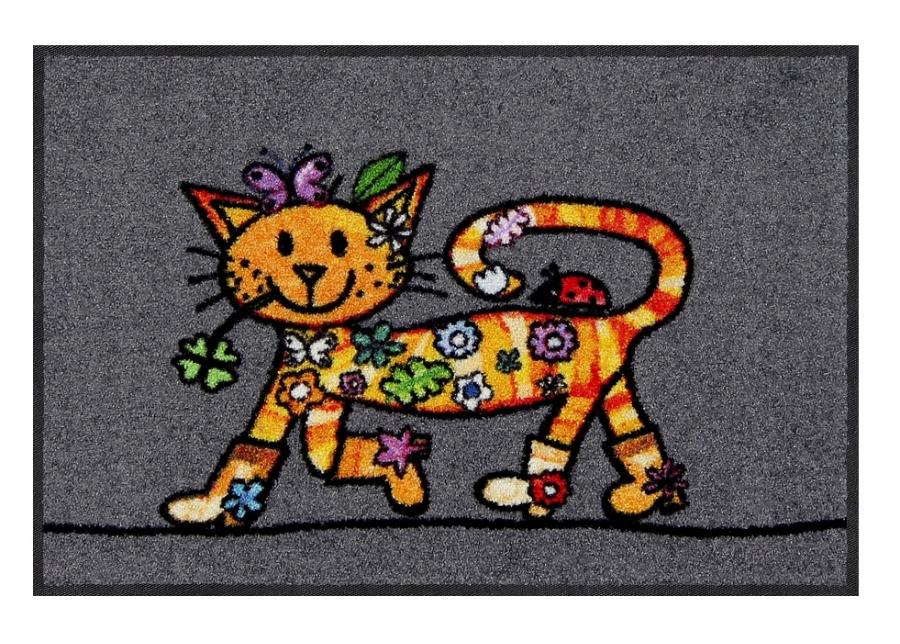 Kynnysmatto Funky Cat 50x75 cm