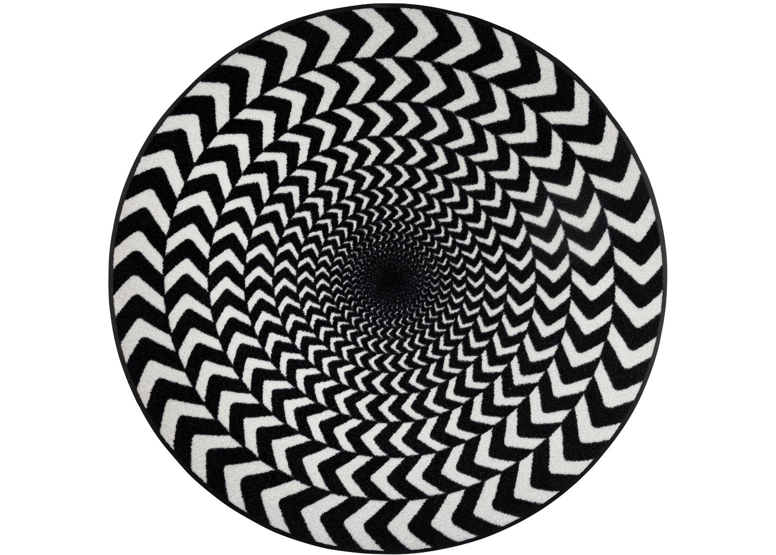 Pyöreä matto Circle of Illusion Ø 115 cm